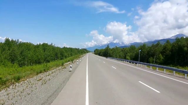 Камчатка дорога на Мильково смотреть онлайн