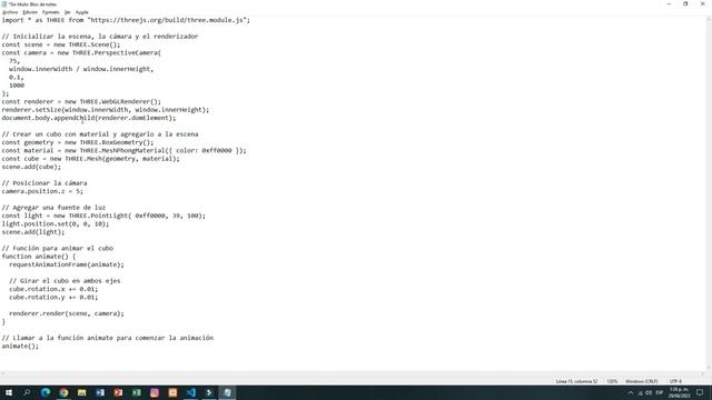 3D CUBE USING THREE JS смотреть онлайн