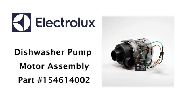 Electrolux Dishwasher Pump Motor Assembly - Part Number: 154614002 смотреть онлайн
