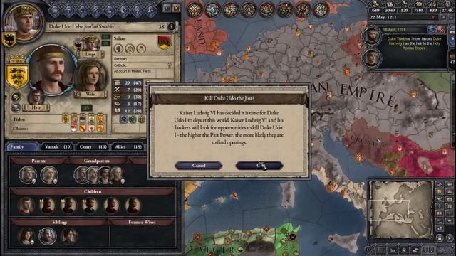 148 Let's Play Crusader Kings 2 Sword of Islam Brandenburg смотреть онлайн