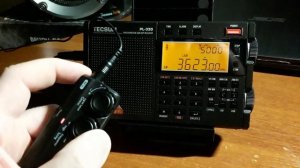 Радиолюбители на 80 метров. Tecsun PL-330 c антенной Tecsun AN-48x