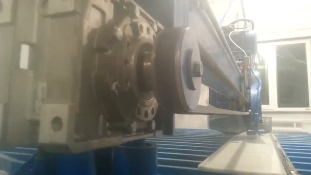 Станок для распиловки слэбов Gantelstan. Распиловка мраморных и гранитных слэбов. смотреть онлайн