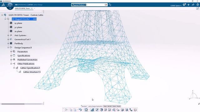Lattice by Algorithm | CATIA Visual Scripting & Lattice Design | R2023x FD02 смотреть онлайн