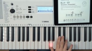 Синтезатор для начинающих! Обучающие функции в синтезаторах Yamaha. Уроки пианино с нуля.