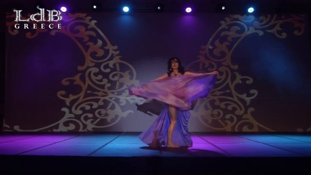 Aziza Veil Dance @ LdB Greece International Dance Festival 2016 смотреть онлайн