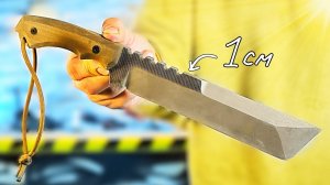 БУШКРАФТ НОЖ ИЗ НАПИЛЬНИКА!