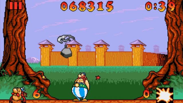 Asterix And The Great Rescue (1993 / Mega Drive - PAL)