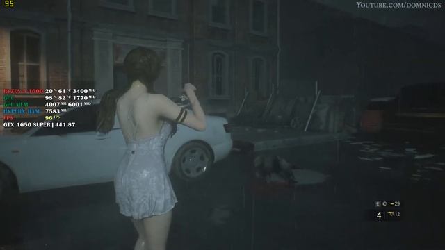 Resident Evil 2 (Remake) On Zotac GTX 1650 Super + Ryzen 5 1600, Max Settings, 1080p смотреть онлайн