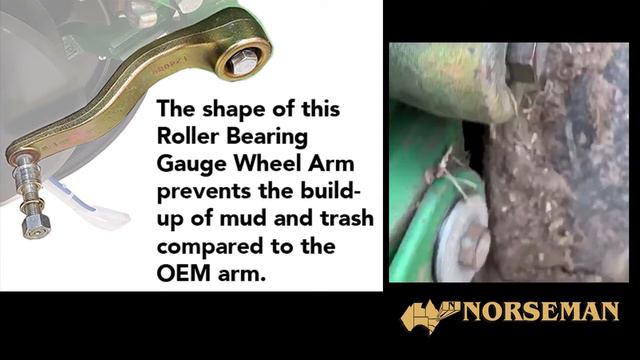 Norseman Roller Bearing Gauge Wheel Arm Kits - Outlasts Competition - Withstands Abuse - Made in US смотреть онлайн
