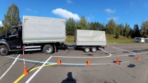 Автодром СЕ. Грузовик с прицепом