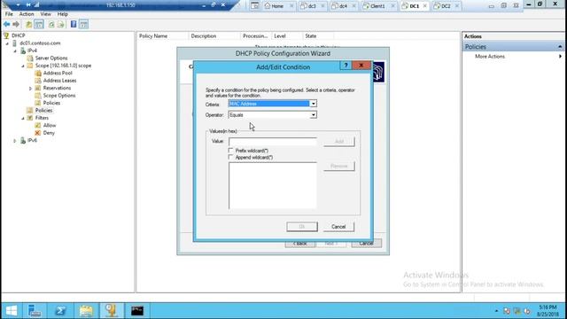 DHCP All In One Configurations ,scope+superscope+Reservation+Split Scope+Failover+Filtering+Policy
