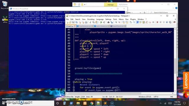 Game Development in Python Creating the 2d Game Objects Part 4 смотреть онлайн