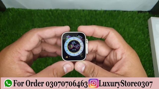 GS8 Ultra Smartwatch Unboxing & Review - Apple Watch Ultra Clone!!! смотреть онлайн