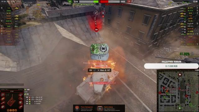 World Of Tanks.Выполняем марафон Объект 274а на мастерство. ЧАСТЬ 2.НАБОР в КЛАН !!!! смотреть онлайн