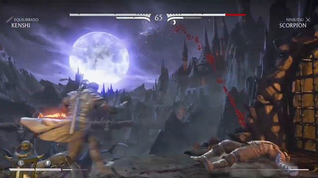 Mortal Kombat - Kenshi vs Scorpion (Dificil) смотреть онлайн