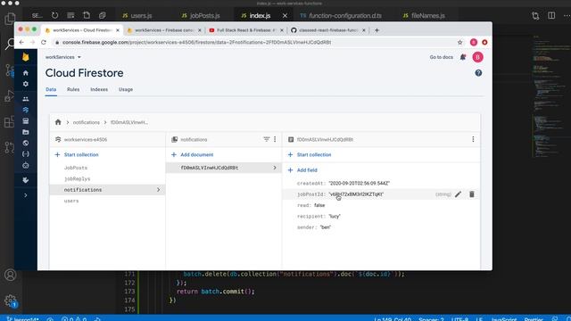 React Redux Firebase - Full Stack App #16 - Completing Backend , With Batch Trigger functions смотреть онлайн
