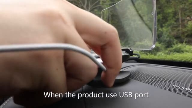 Car HUD Head-up Display OBD2 Smart Carplay Navigation Carlife Speed