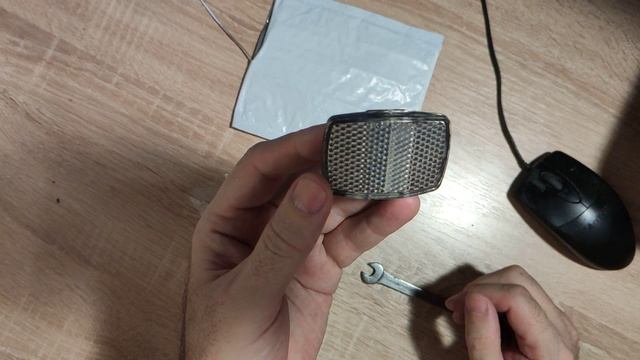 Белый катафот на велосипед. Обзор посылки с алиэспресс смотреть онлайн