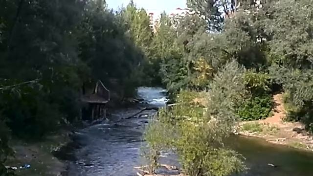 Водопад. Озеро Теплое. Уфа. смотреть онлайн