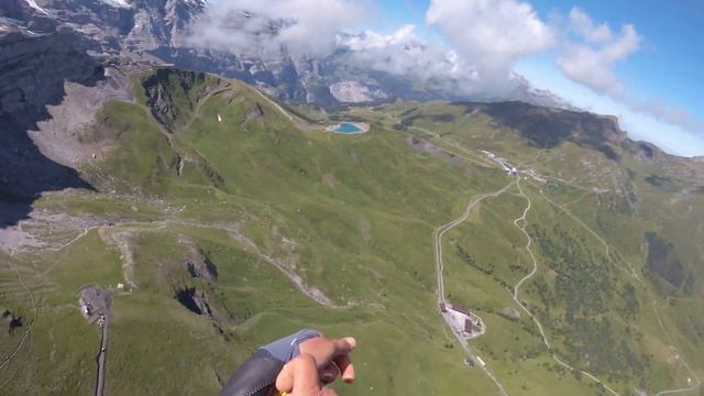 2019.07.30 Eiger нижний экзит "Magic Mushroom" передняя камера смотреть онлайн