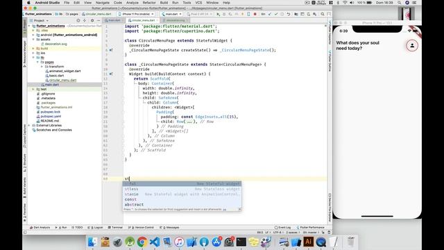 Menu circular con flutter - parte 1 смотреть онлайн