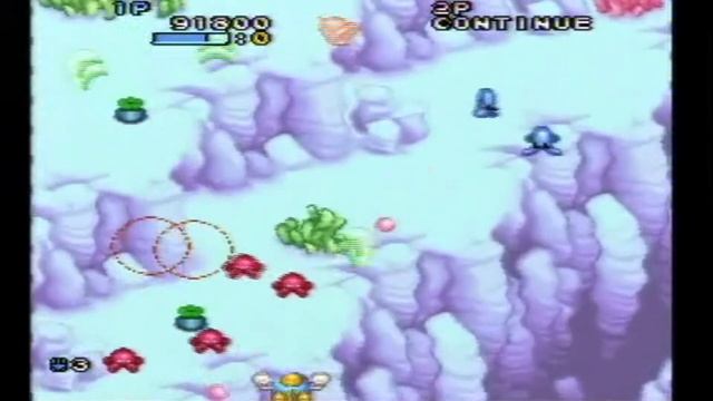 A quick look at Pop 'n TwinBee on the Super Nintendo SNES смотреть онлайн