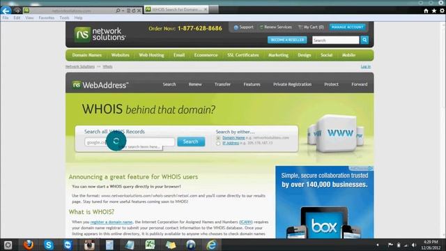 WhoIs Lookup - See Who Owns a Domain or Web Address смотреть онлайн