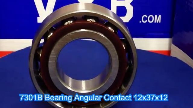 7301B Bearing Angular Contact 12x37x12 смотреть онлайн
