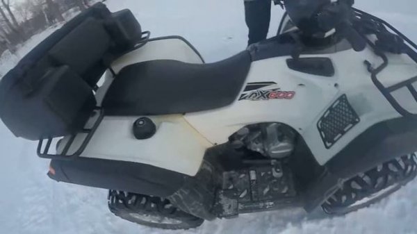 Обзор квадроцикла: RM AX-600. Деревняя !!11!!1!!!!