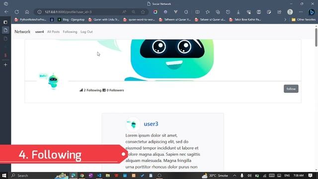 CS50 Network | Web Programming with Python | Project 4 смотреть онлайн