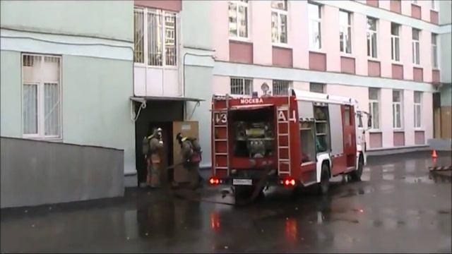 учебная пожарная тревога 18 09 2013