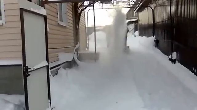 снегоуборщик самодельный смотреть онлайн