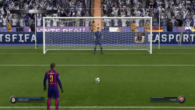 FIFA 15 Real Madrid V.S FC Barcelona Penalty Shoot out PS4) смотреть онлайн