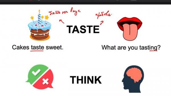 Present Simple vs Present Continuous. Глаголы состояния (?)