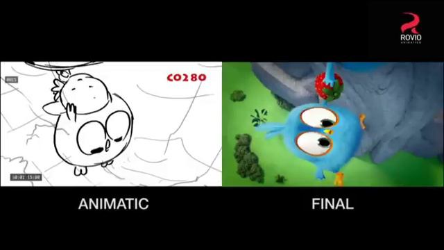 Angry Birds Blues - Comparison Animatic vs. Final смотреть онлайн