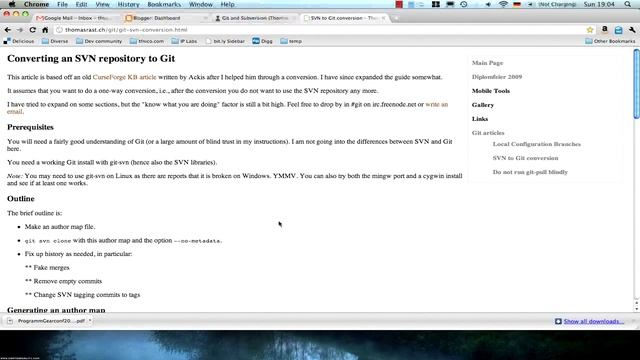 Git+SVN #7: Leaving SVN behind смотреть онлайн