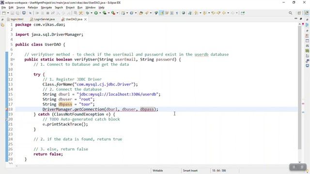 Java Servlets - Login Page - Part 2 (includes JDBC code) смотреть онлайн