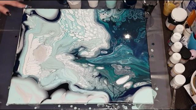 Fluid art / флюид арт /жидкий акрил смотреть онлайн