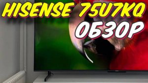 Телевизор HISENSE 75U7KQ