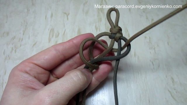 Браслет из паракорда без застёжки (фастекса).