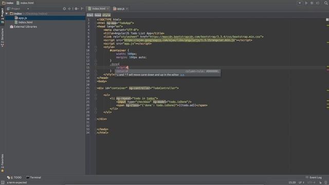 AngularJS Todo List App [Uygulama - 1] смотреть онлайн