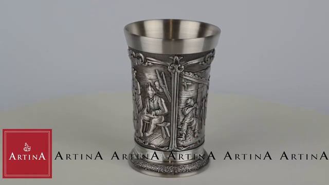 Artina SKS Стопка из олова Летний вечер Artina 12382 6,2 см Австрия смотреть онлайн