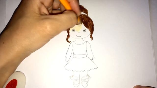 HOW TO DRAW A GIRL CUTE KAWAII ♥ КАК РИСОВАТЬ ДЕВОЧКУ ♥ БАЛЕРИНА смотреть онлайн