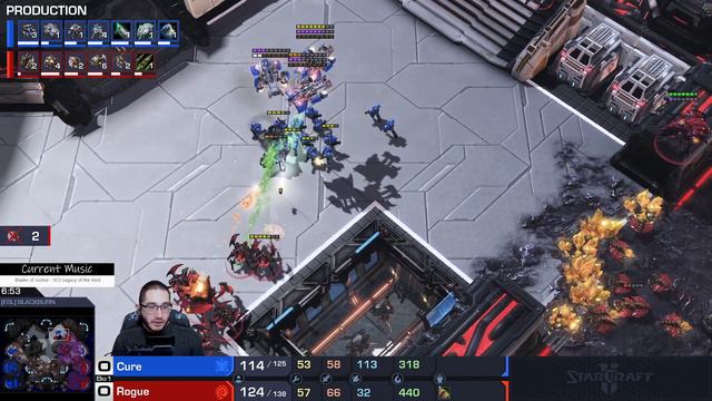 INFESTORS: The Answer to Bio!? (Rogue vs Cure) | StarCraft 2 SC2 Professional ZvT TvZ Game Pro Matc смотреть онлайн