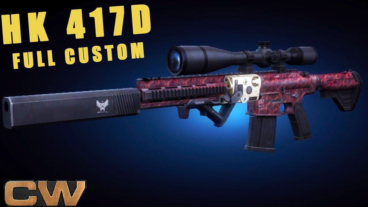 Contract Wars - обзор HK 417D Sniper (кастом) смотреть онлайн