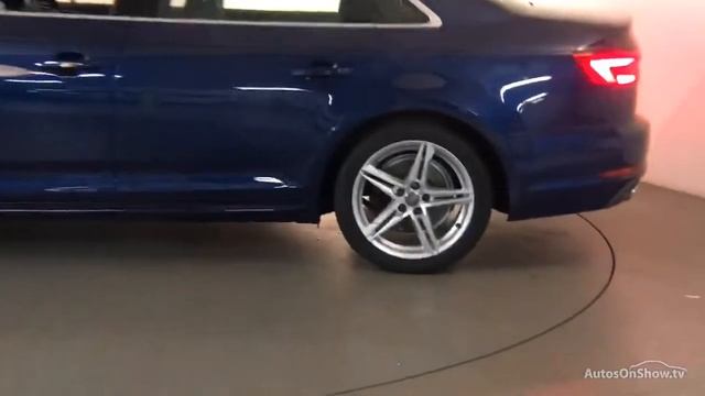 KP66OWY Audi A4 Saloon S line 2.0 TDI 190 PS S tronic 2016 Derby Audi смотреть онлайн