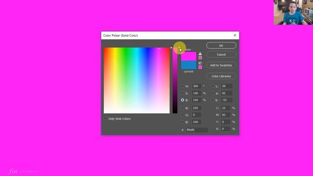 The Color Picker in Photoshop смотреть онлайн