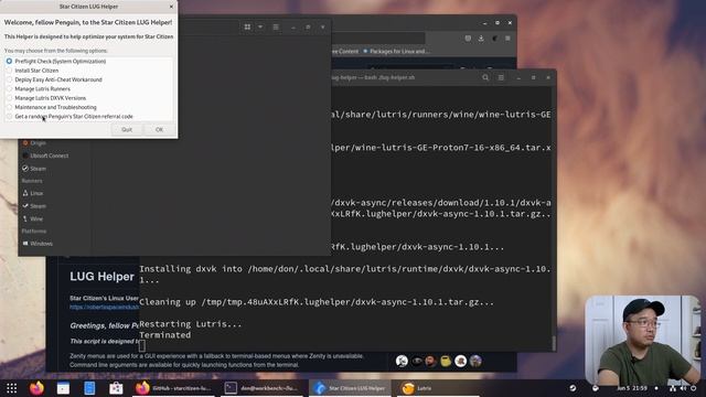 How To Install Star Citizen on Linux and Testing AMD FSR!! смотреть онлайн