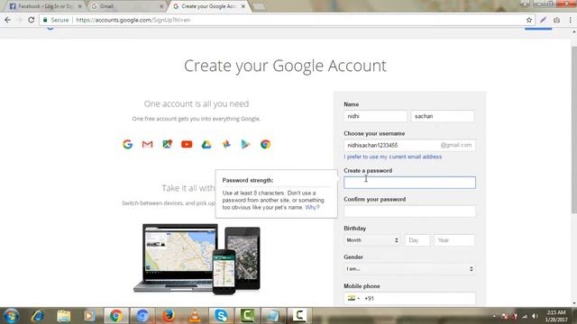 How to create E-mail account and login Email account in Hindi using gmail service смотреть онлайн