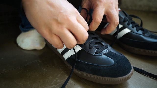 adidas｜アディダス｜SAMBA LEATHER ｜ Unboxing & Review | 019000 смотреть онлайн